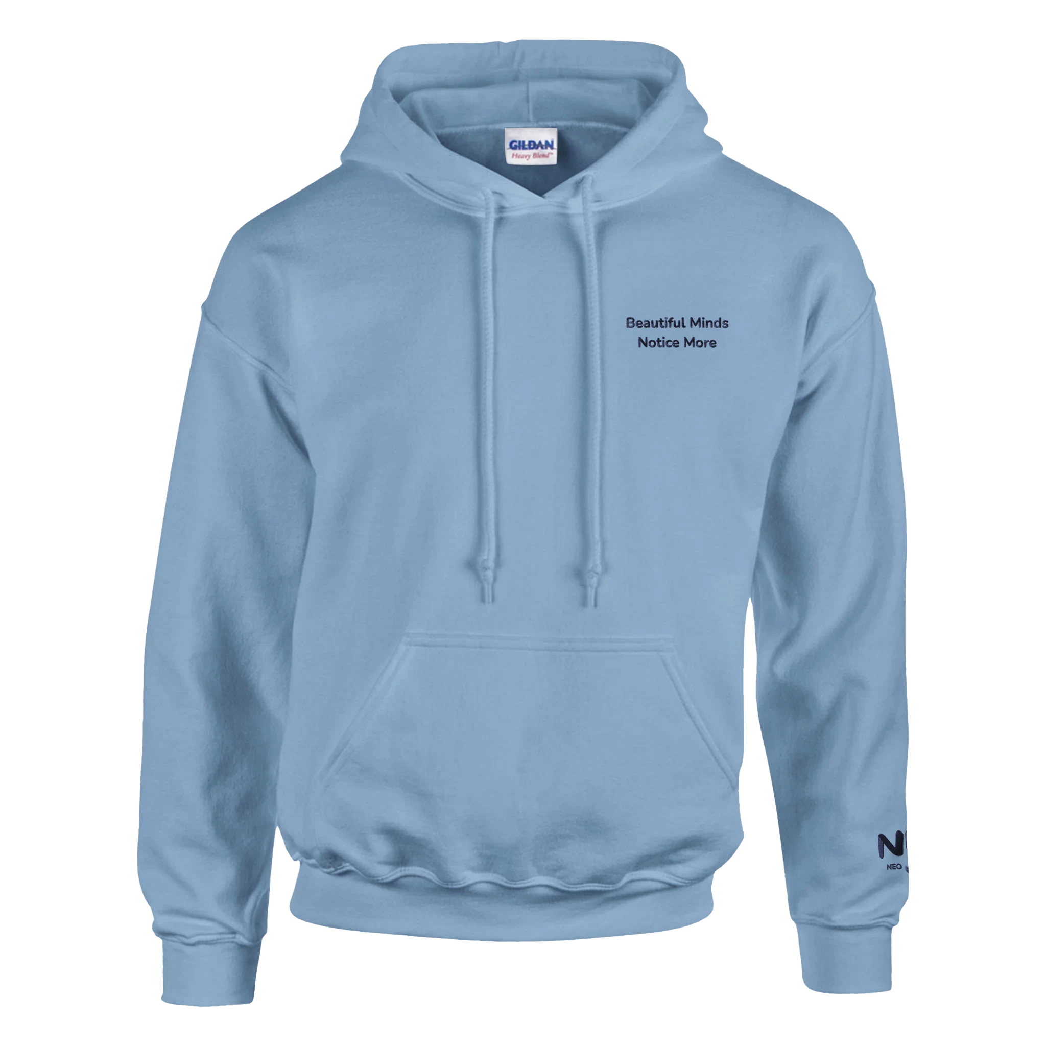 Neo Pop Unisex Pullover Hoodie | Beautiful Minds Notice More